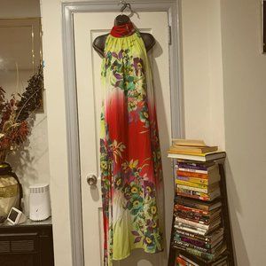 NWT New York & Company Floral Maxi Dress Size M